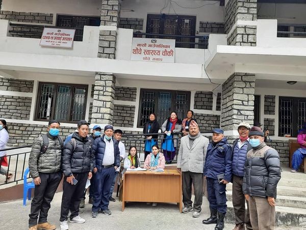 कोभिड १९ विरुद्धको खोप कार्यक्रम अनुगमन निरिक्षण